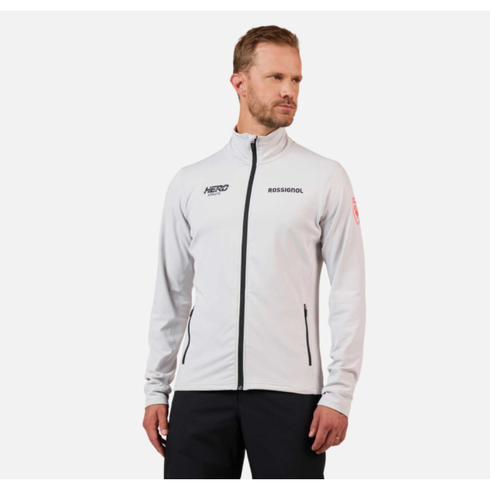 ROSSIGNOL - HERO MID LAYER STRETCH JKT GREY